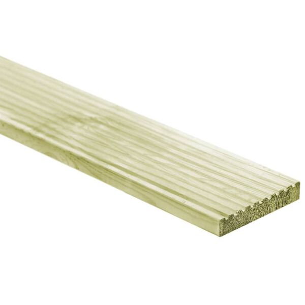 vidaXL terrassilauad 32 tk 4,64 m² 1 m immutatud männipuit