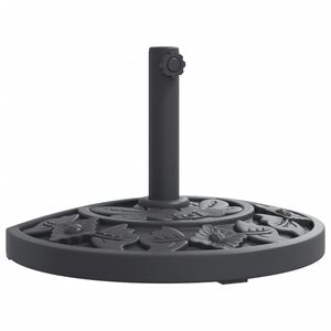 vidaXL p&auml;ikesevarju alus, &Oslash;38 / 48 mm postile, 9 kg, poolring