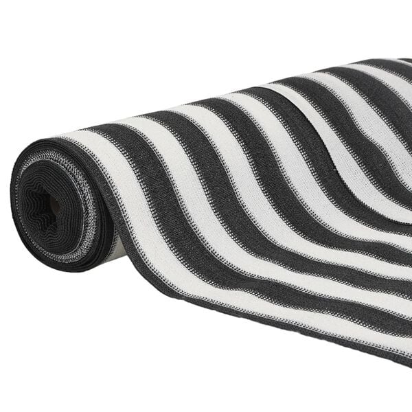 vidaXL privaatsusv&otilde;rk, antratsiit ja valge, 1,8 x 50 m, HDPE, 75 g/m&sup2;