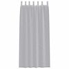vidaXL Voile Kardin kardinatega 2 pcs Tumehall 225 x 140 cm Polüester