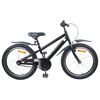 vidaXL Laste Bike 22 Tolli 7-12 aastastele Must