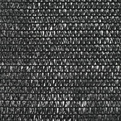 vidaXL tenniseväljaku võrk, HDPE, 1,8 x 25 m, must