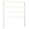 vidaXL voodiraam ilma madratsita, valge, 90 x 190 cm, männipuit