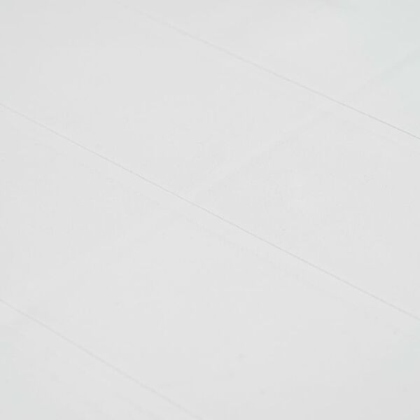 vidaXL aialaud 79 x 79 x 72 cm rotangi välimusega plast, valge