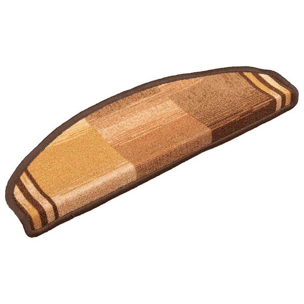 vidaXL isekleepuvad trepivaibad 15 tk, pruun, 65 x 21 x 4 cm