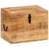 vidaXL hoiukast, 39 x 28 x 31 cm, mangopuit