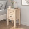 vidaXL öökapp, 40 x 35 x 61,5 cm, männipuit