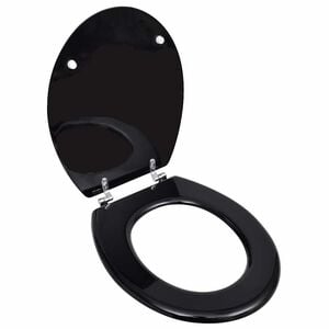 vidaXL WC prill-laud MDF, lihtne disain, must
