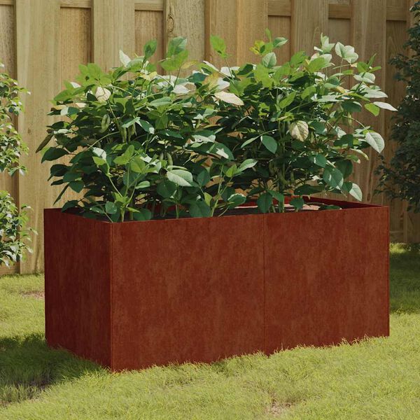 vidaXL taimekast, 80 x 40 x 40 cm, Corten teras