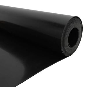 vidaXL Juuret&otilde;ke Must 0,7 x 3 m Polyethylene
