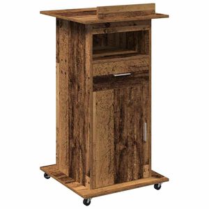 vidaXL Podium Vana puit Tehispuit 55 x 55 x 107 cm