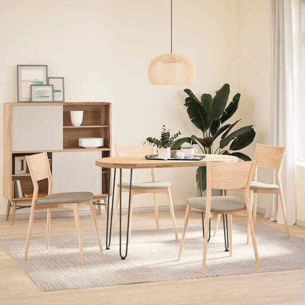 vidaXL konsoollaua juuksen&otilde;eljalad 4 tk, antratsiithall, 72 cm, t&auml;isteras