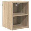 vidaXL Seinakapp ladustamisega Sonoma tamm 30 x 29,5 x 40 cm Tehispuit