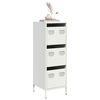 vidaXL Highboard Valge 39x35x103,5 cm Teras