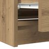 vidaXL telerikapp Artisan Oak 100x35x54 cm Engineered Wood