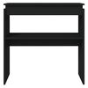 vidaXL konsoollaud, must, 80 x 30 x 80 cm, tehispuit