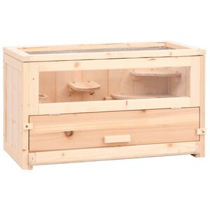 vidaXL hamstripuur, 60 x 30 x 35 cm, nulupuit