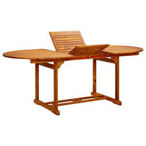 vidaXL aialaua, (150&ndash;200) x 100 x 75 cm, t&auml;ispuidust akaatsia