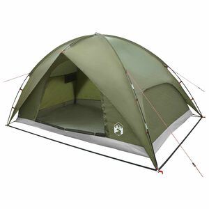 vidaXL Telk vihmakattega, veekindel Oliiviroheline 360 x 245 x 185 cm