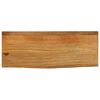 vidaXL lauaplaat, naturaalse servaga, 70x20x2,5 cm, mangopuit