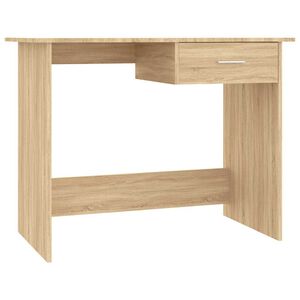 vidaXL kirjutuslaud Sonoma tamm 100 x 50 x 76 cm tehispuit