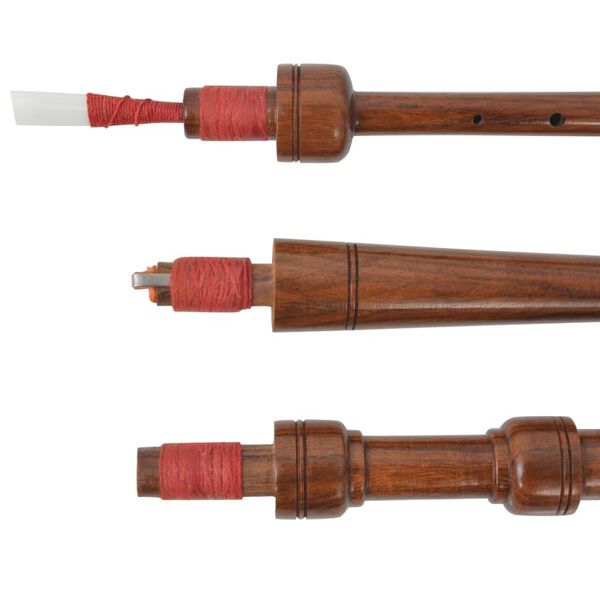 vidaXL laste &Scaron;oti torupill, punane, &scaron;otiruuduline