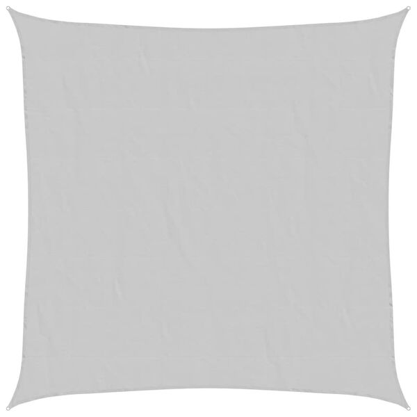 vidaXL p&auml;ikesevarjupuri helehall 6x6 m 100% pol&uuml;ester Oxford