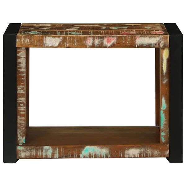 vidaXL Seinakubik riiuliga Pruun 55 x 35 x 40 cm Taastatud puit