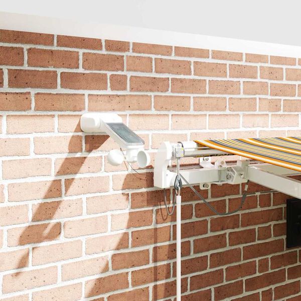 vidaXL K&auml;igukohandatav varikatus Mitmev&auml;rviline 450 &times; 300 cm