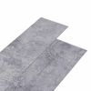 vidaXL Iseliimuvad PVC Plankp&otilde;randad Tsemendi hall 30,5 x 61 cm 28 tk