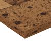 vidaXL Raamatute riiuli plaat 4 pcs Pruun 60 x 40 x 1,5 cm Tehispuit