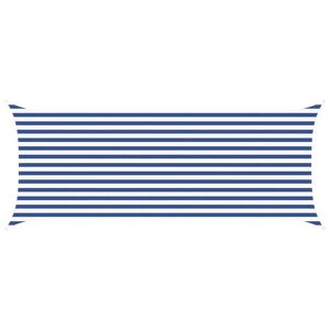 vidaXL P&auml;ikesepuri Sinine ja Valge 5 x 2 m 100% pol&uuml;ester Oxford