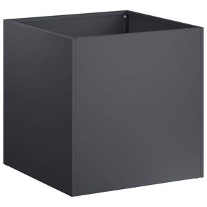 vidaXL Aia istutuspot Antratsiit 20 x 20 x 20 cm K&uuml;lmvalmistatud teras