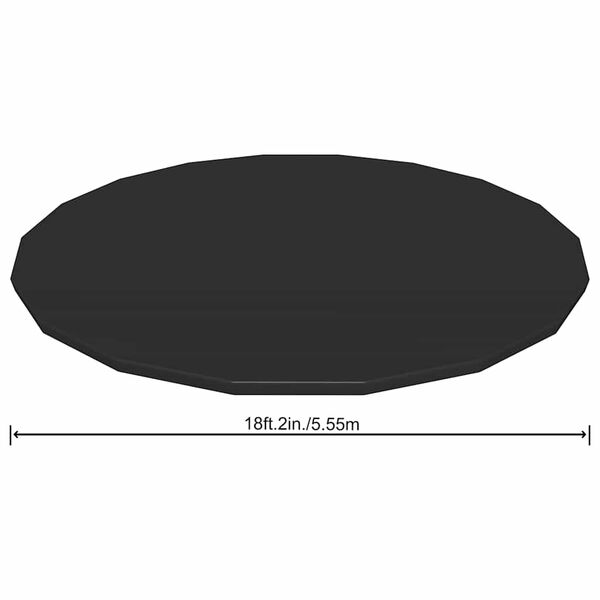 Bestway Flowclear Fast Set basseinikate 555 cm