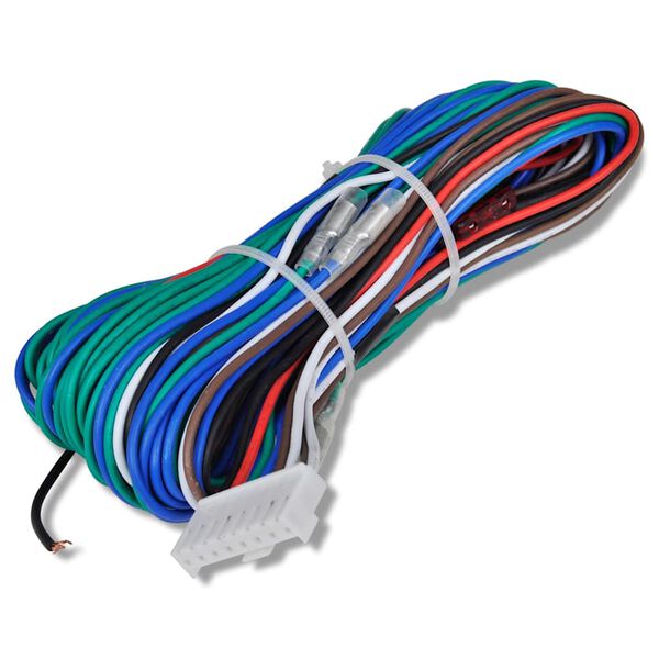 vidaXL auto kesklukukomplekt 2 tavapuldiga, 12 V universaalne