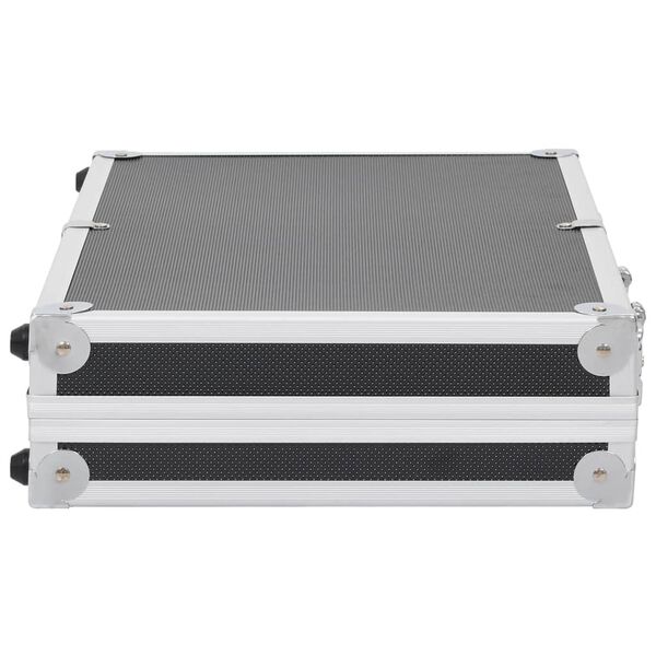 vidaXL relvakohver, alumiinium, ABS, must