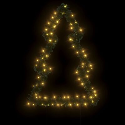 vidaXL jõulukaunistus puu 80 LEDi, 60 cm