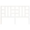 vidaXL voodipeats, valge, 156 x 4 x 100 cm, m&auml;nnipuit
