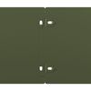 vidaXL muru&auml;&auml;red 10 tk oliivroheline 15x103 cm k&uuml;lmvaltsitud teras