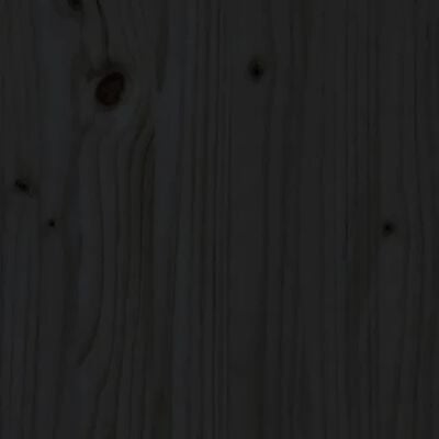 vidaXL öökapp, must, 40x34x40 cm, männipuit