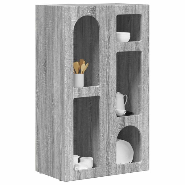 vidaXL K&otilde;ide Hall Sonoma 59 x 35 x 100,5 cm Tehispuit