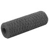 vidaXL kanade traataed teras, PVC kattega 25 x 0,5 m, hall