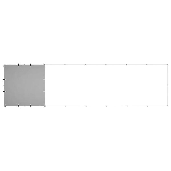 vidaXL koeraaedik, h&otilde;be, 4.84 m&sup2;, teras