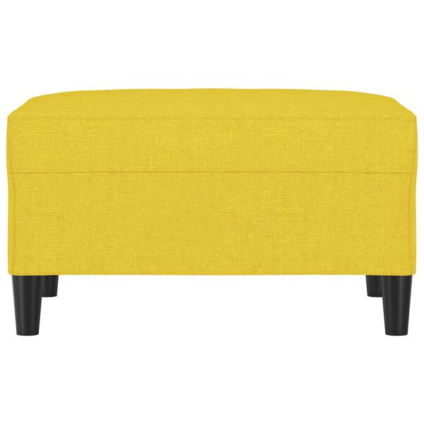 vidaXL jalapink, kollane, 70 x 55 x 41 cm, samet