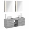 vidaXL Vannitoa kapikomplekt 5 pcs Hall Sonoma Tehispuit