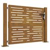 vidaXL aiav&auml;rav 100 x 75 cm corten terasest kandiline disain