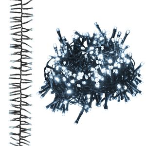 vidaXL LED-valgusriba, 400 LEDi, k&uuml;lm valge, 7,4 m, PVC