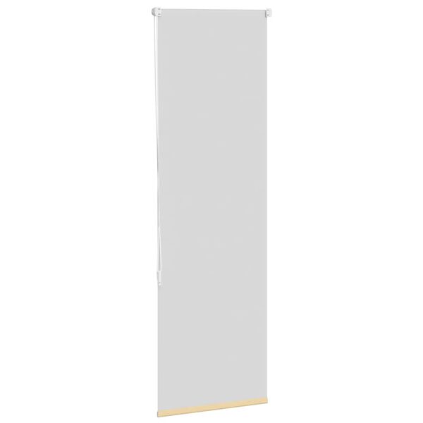 vidaXL pimendav ruloo Beež 50x130 cm kanga laius 45,7 cm pol&uuml;ester