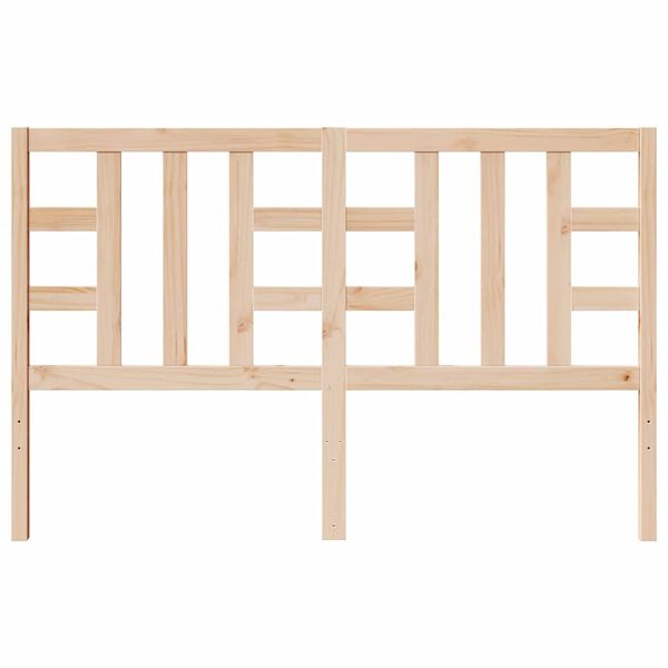 vidaXL voodipeats, 146 x 4 x 100 cm, männipuit