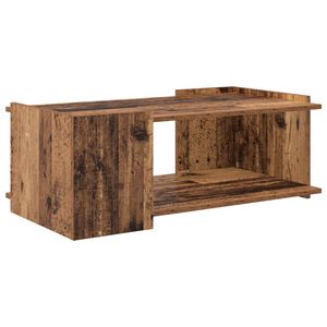 vidaXL Kohvilaud Vana puit 90 x 50 x 33 cm Tehispuit